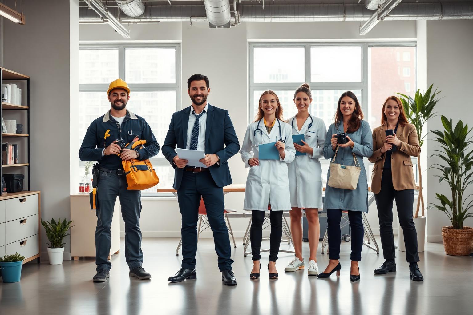 Verified local professionals across the USA — plumbers, caregivers, lawyers, tutors, and electricians on WorkDashly